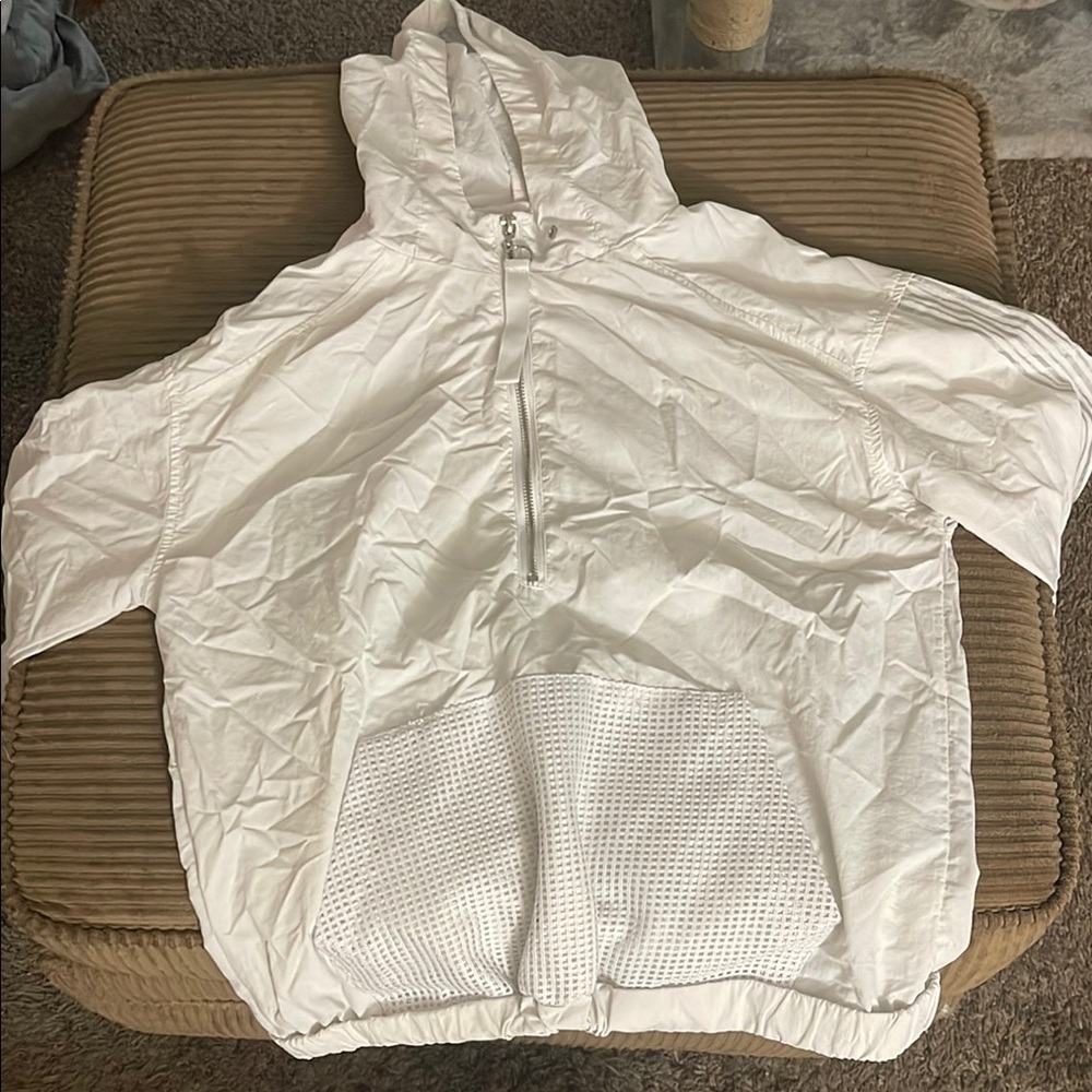 Ashley By 26 International Cream Hooded Jacket